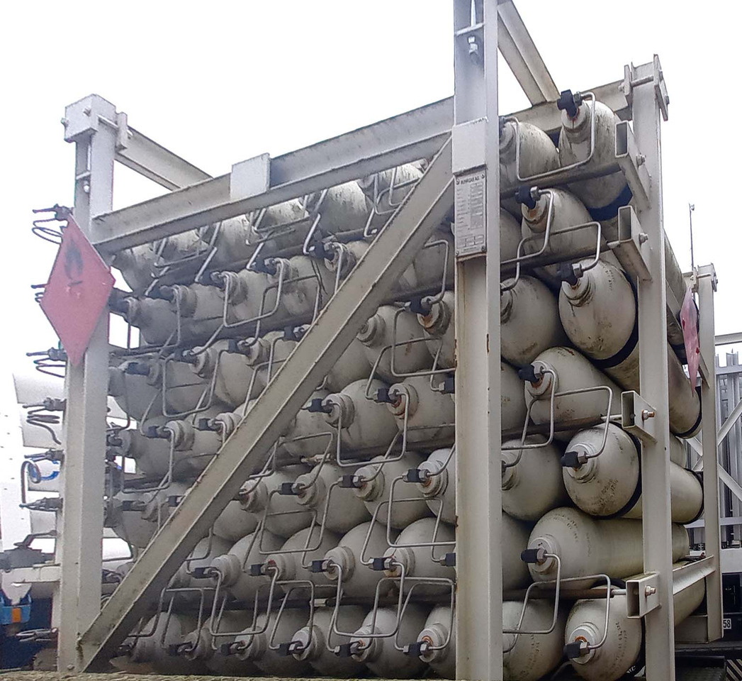 SAMRO Gas semi-trailer tube used for CNG Methane Erdgas 200 Bar - Remolque: foto 3 SAMRO Gas semi-trailer tube used for CNG Methane Erdgas 200 Bar - Remolque: foto 3