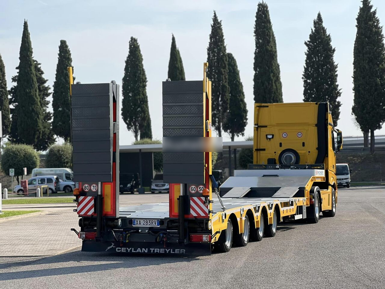 CEYLAN 4 AXLES STANDART & EXTENDABLE LOWBED - Semirremolque góndola rebajadas: foto 2 CEYLAN 4 AXLES STANDART & EXTENDABLE LOWBED - Semirremolque góndola rebajadas: foto 2