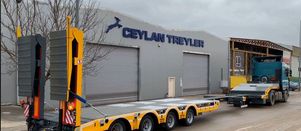 CEYLAN 4 AXLES STANDART & EXTENDABLE LOWBED - Semirremolque góndola rebajadas: foto 4 CEYLAN 4 AXLES STANDART & EXTENDABLE LOWBED - Semirremolque góndola rebajadas: foto 4