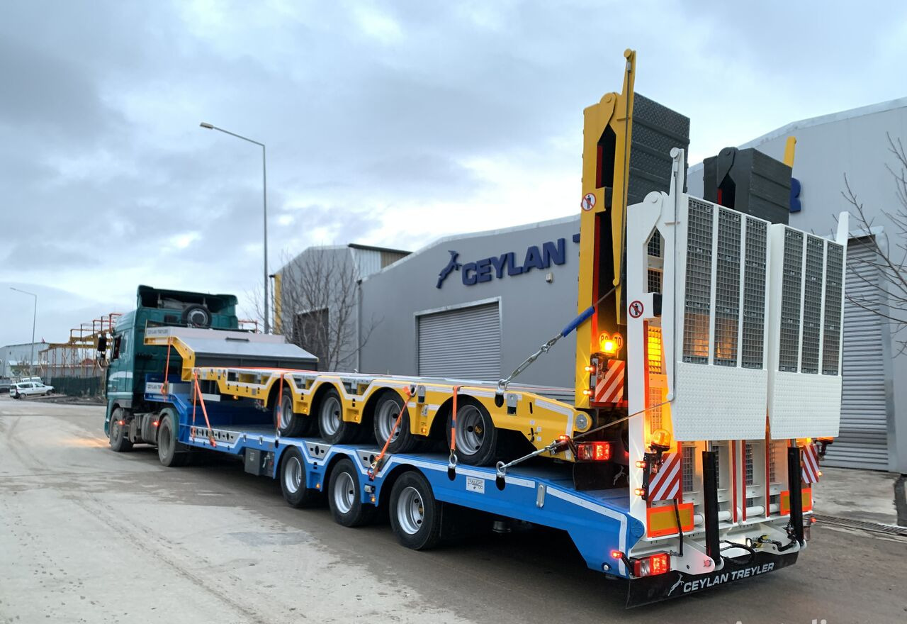 CEYLAN 4 AXLES STANDART & EXTENDABLE LOWBED - Semirremolque góndola rebajadas: foto 5 CEYLAN 4 AXLES STANDART & EXTENDABLE LOWBED - Semirremolque góndola rebajadas: foto 5