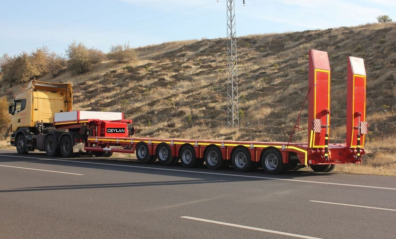 CEYLAN 6 AXLES STANDART & EXTENDABLE LOWBED - Semirremolque góndola rebajadas: foto 4 CEYLAN 6 AXLES STANDART & EXTENDABLE LOWBED - Semirremolque góndola rebajadas: foto 4