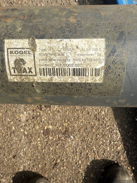 Kögel Kogel Schijfrem assen - Eje y piezas para Camión: foto 3 Kögel Kogel Schijfrem assen - Eje y piezas para Camión: foto 3