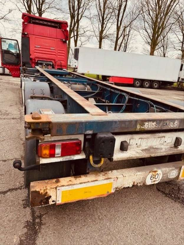 Krone Krone 20FT, SAF/Trommel, Luchtvering - Semirremolque portacontenedore/ Intercambiable: foto 5 Krone Krone 20FT, SAF/Trommel, Luchtvering - Semirremolque portacontenedore/ Intercambiable: foto 5