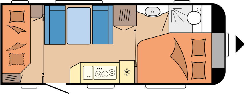 DE LUXE 540 KMFe - Caravana: foto 1 DE LUXE 540 KMFe - Caravana: foto 1
