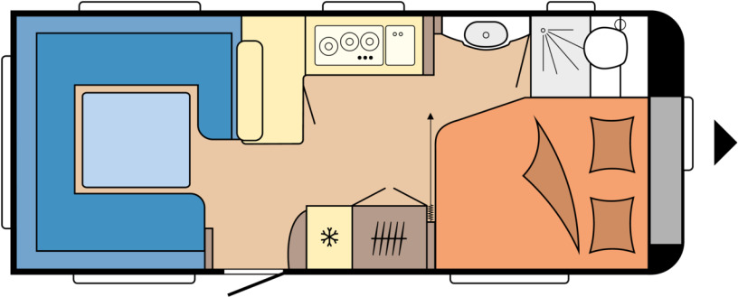 EXCELLENT 560 CFe - Caravana: foto 1 EXCELLENT 560 CFe - Caravana: foto 1