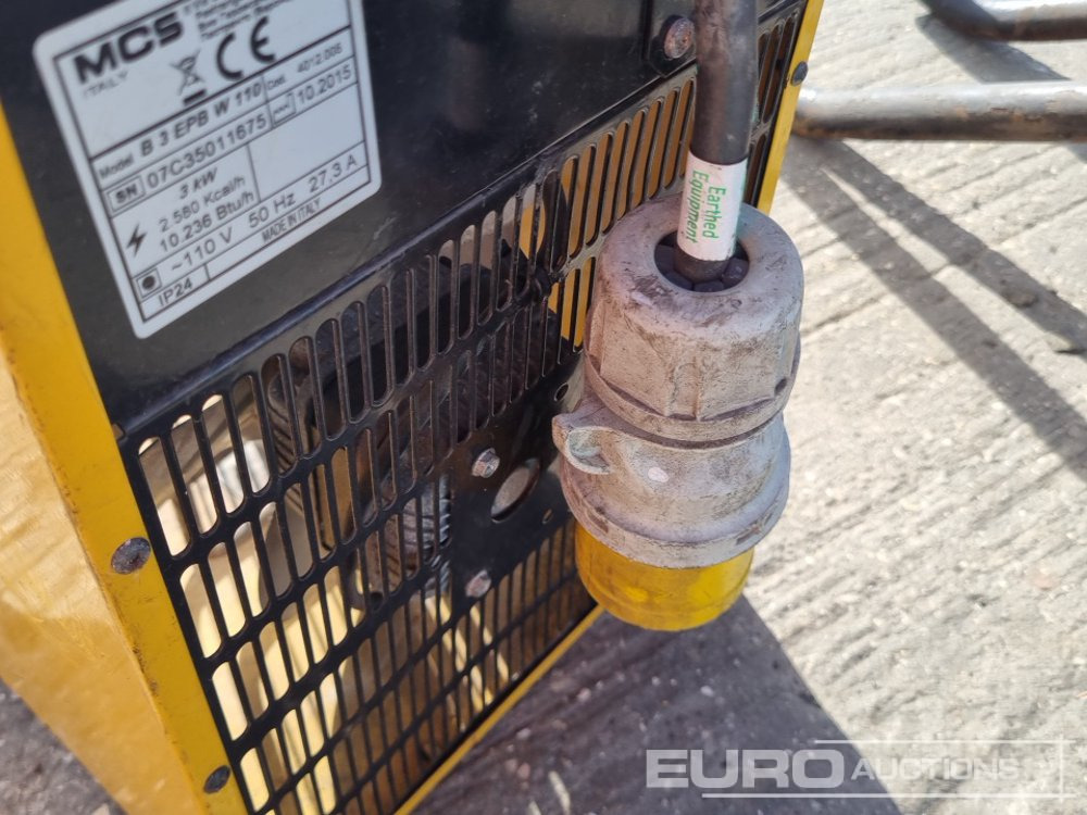 Equipo de construcción 110Volt Fan Heater (2 of), 110Volt Industrial Fan: foto 16