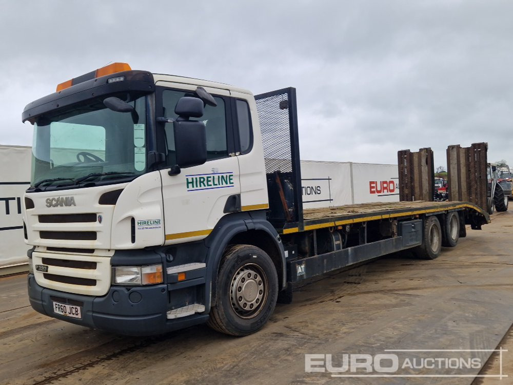 2010 Scania P320 - Camión caja abierta: foto 1 2010 Scania P320 - Camión caja abierta: foto 1