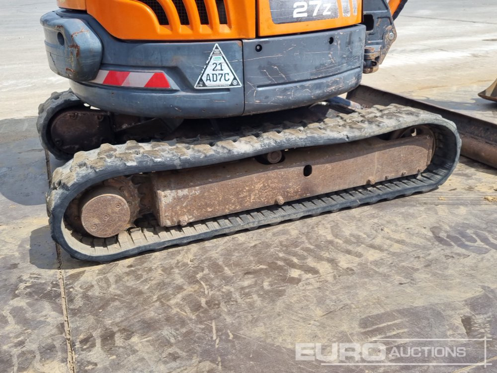 Miniexcavadora 2011 Doosan DX27Z: foto 18