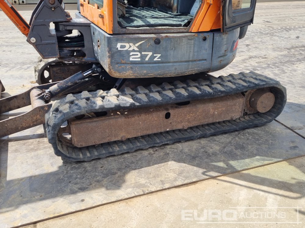 Miniexcavadora 2011 Doosan DX27Z: foto 10