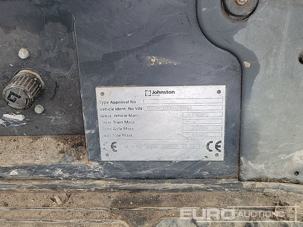 Barredora vial 2011 Johnston 4x2 Road Sweeper, Reverse Camera, Automatic Gearbox: foto 37 Barredora vial 2011 Johnston 4x2 Road Sweeper, Reverse Camera, Automatic Gearbox: foto 37