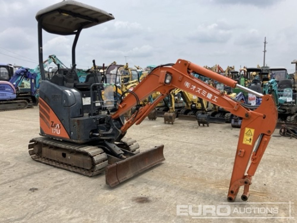 2013 Hitachi ZX17U-2 - Miniexcavadora: foto 4 2013 Hitachi ZX17U-2 - Miniexcavadora: foto 4