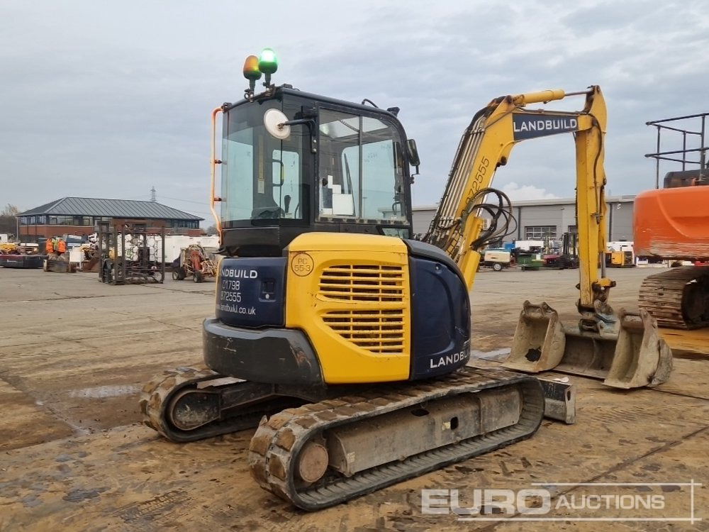 2013 Komatsu PC55MR-3 - Miniexcavadora: foto 5 2013 Komatsu PC55MR-3 - Miniexcavadora: foto 5