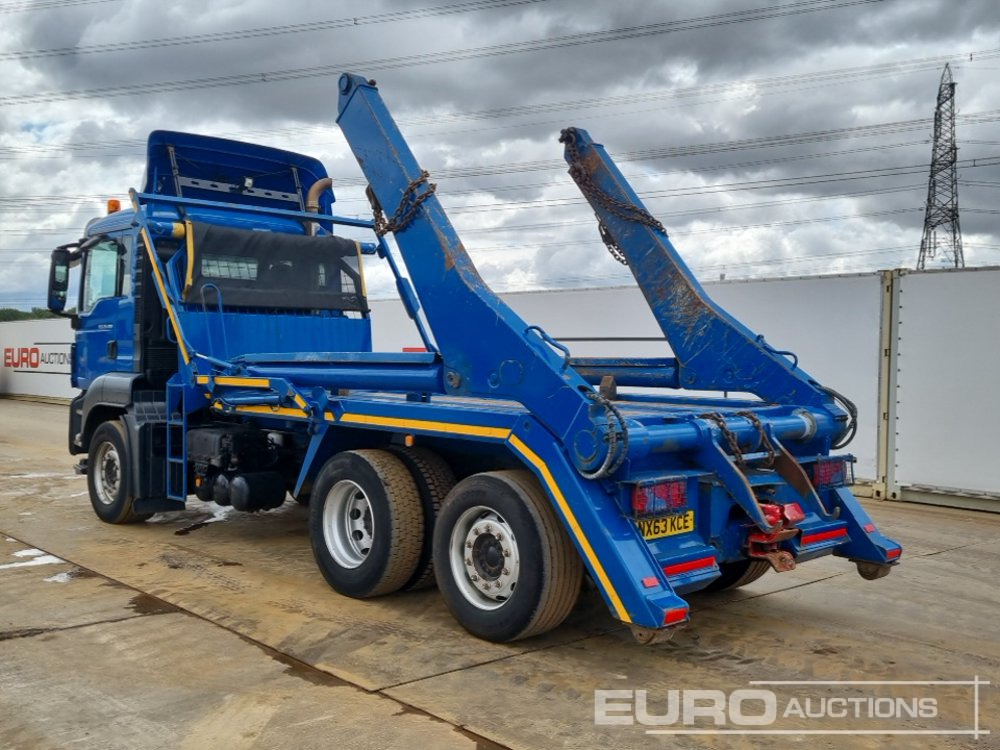 2013 MAN TGS26.480 - Camión portacontenedor de cadenas: foto 3 2013 MAN TGS26.480 - Camión portacontenedor de cadenas: foto 3