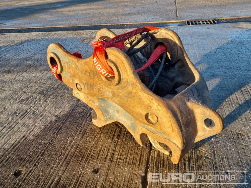2013 Miller Hydraulic Double Lock Quick Hitch 80mm Pin to suit 20 Ton Excavator - Acoplamiento rápido: foto 3 2013 Miller Hydraulic Double Lock Quick Hitch 80mm Pin to suit 20 Ton Excavator - Acoplamiento rápido: foto 3