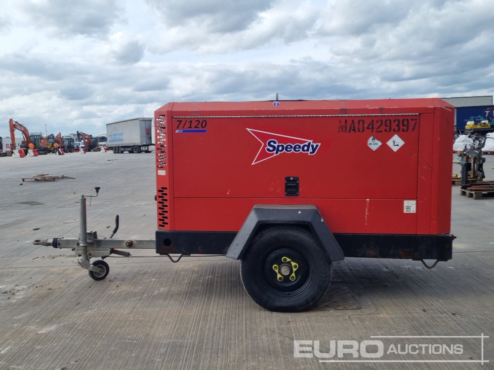 2014 Doosan 7/120 - Compresor de aire: foto 2 2014 Doosan 7/120 - Compresor de aire: foto 2