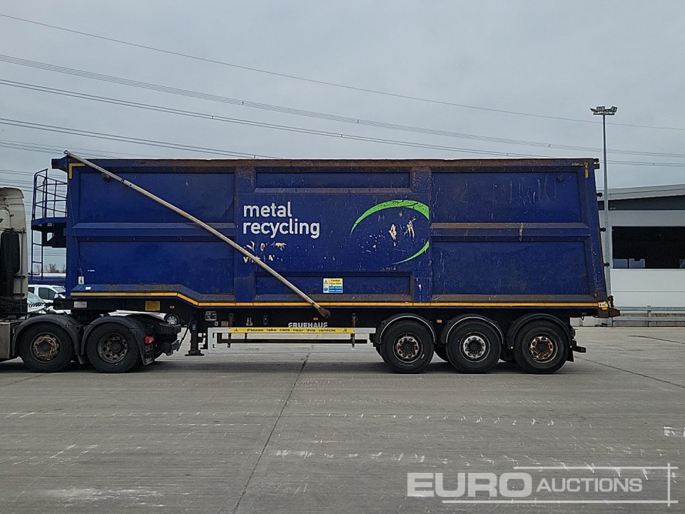 2014 Fruehauf Tri Axle Bulk Tipping Trailer, Easy Sheet - Semirremolque volquete: foto 2 2014 Fruehauf Tri Axle Bulk Tipping Trailer, Easy Sheet - Semirremolque volquete: foto 2