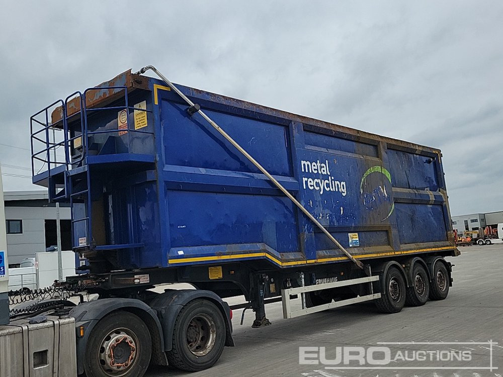 2014 Fruehauf Tri Axle Bulk Tipping Trailer, Easy Sheet - Semirremolque volquete: foto 1 2014 Fruehauf Tri Axle Bulk Tipping Trailer, Easy Sheet - Semirremolque volquete: foto 1