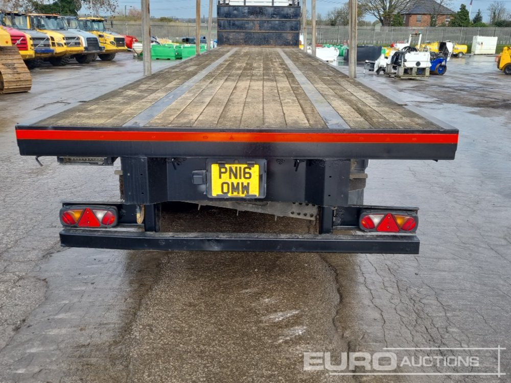 2014 SDC Tri Axle Flat Bed Trailer - Semirremolque plataforma/ Caja abierta: foto 4 2014 SDC Tri Axle Flat Bed Trailer - Semirremolque plataforma/ Caja abierta: foto 4