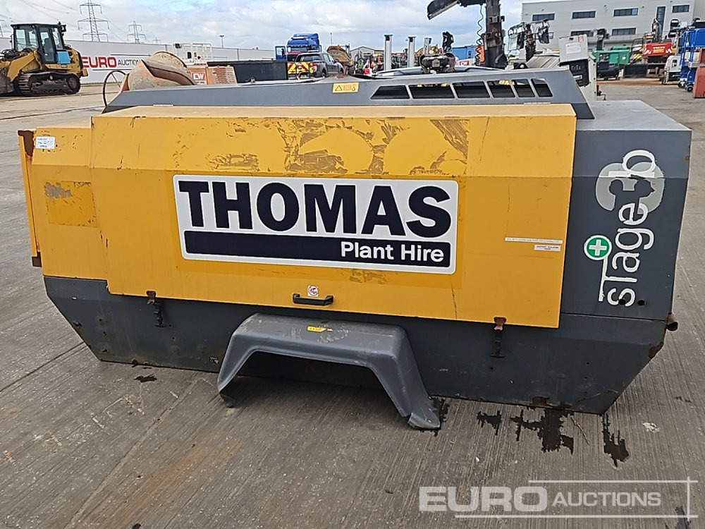 2015 Atlas Copco XAHS186 375CFM - Compresor de aire: foto 3 2015 Atlas Copco XAHS186 375CFM - Compresor de aire: foto 3