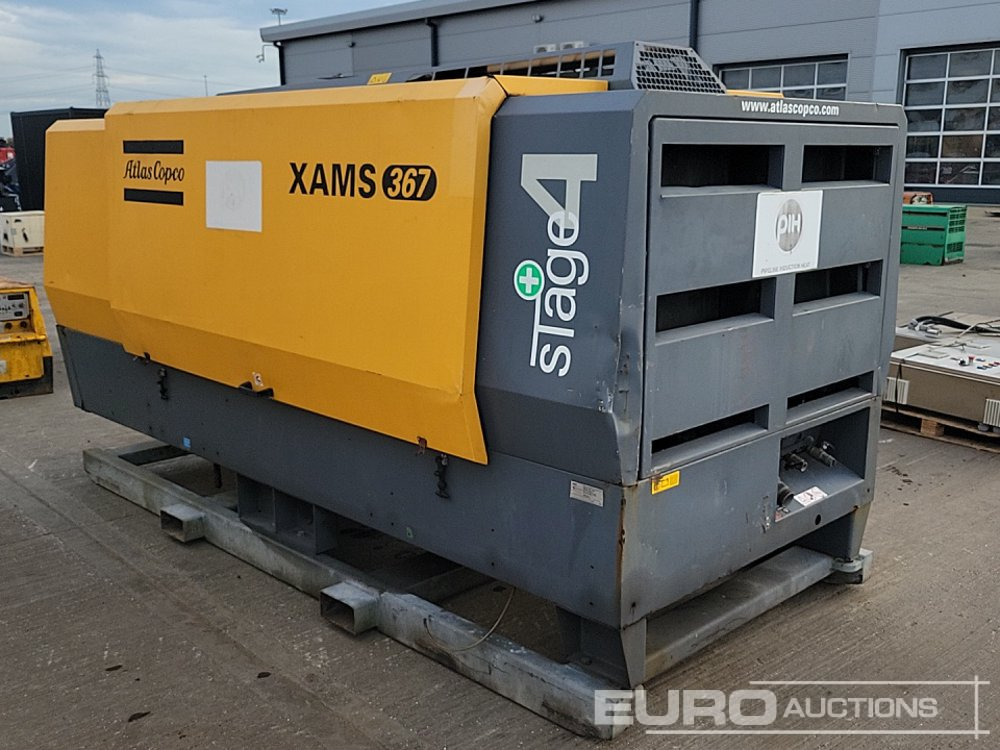 2015 Atlas Copco XAMS367 - Compresor de aire: foto 3 2015 Atlas Copco XAMS367 - Compresor de aire: foto 3