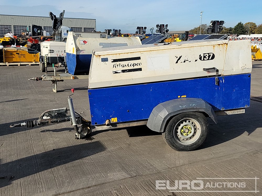 2015 Atlas Copco XAS137 - Compresor de aire: foto 2 2015 Atlas Copco XAS137 - Compresor de aire: foto 2