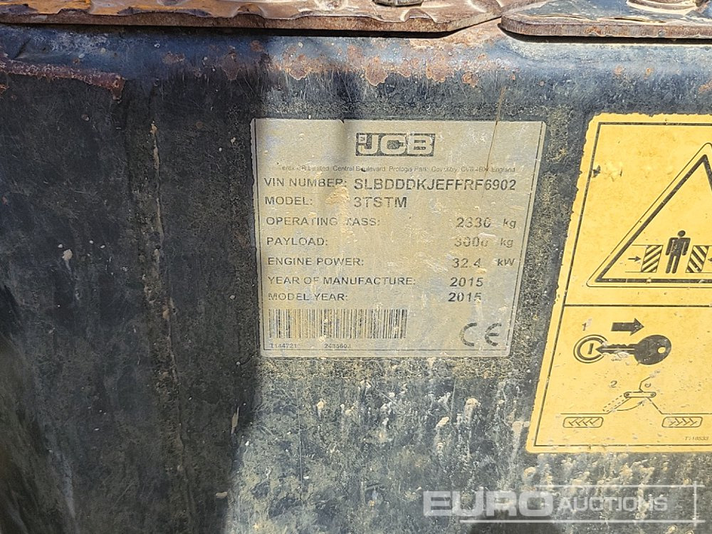 Minidumper 2015 JCB 3TSTM: foto 41