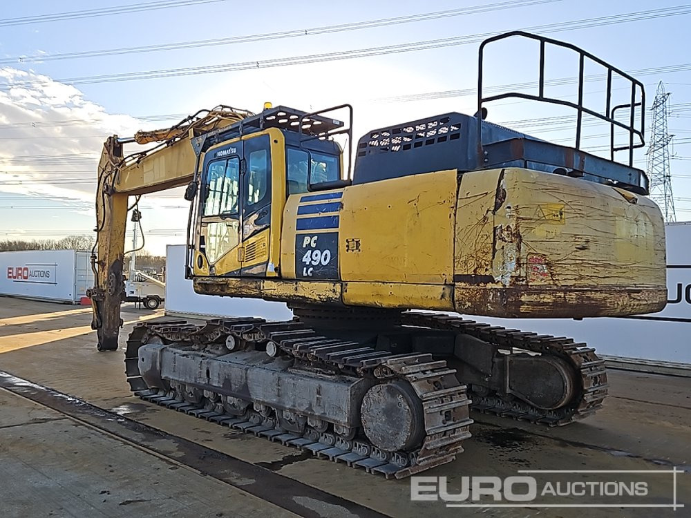 2015 Komatsu PC490LC-10 - Excavadora de cadenas: foto 3 2015 Komatsu PC490LC-10 - Excavadora de cadenas: foto 3