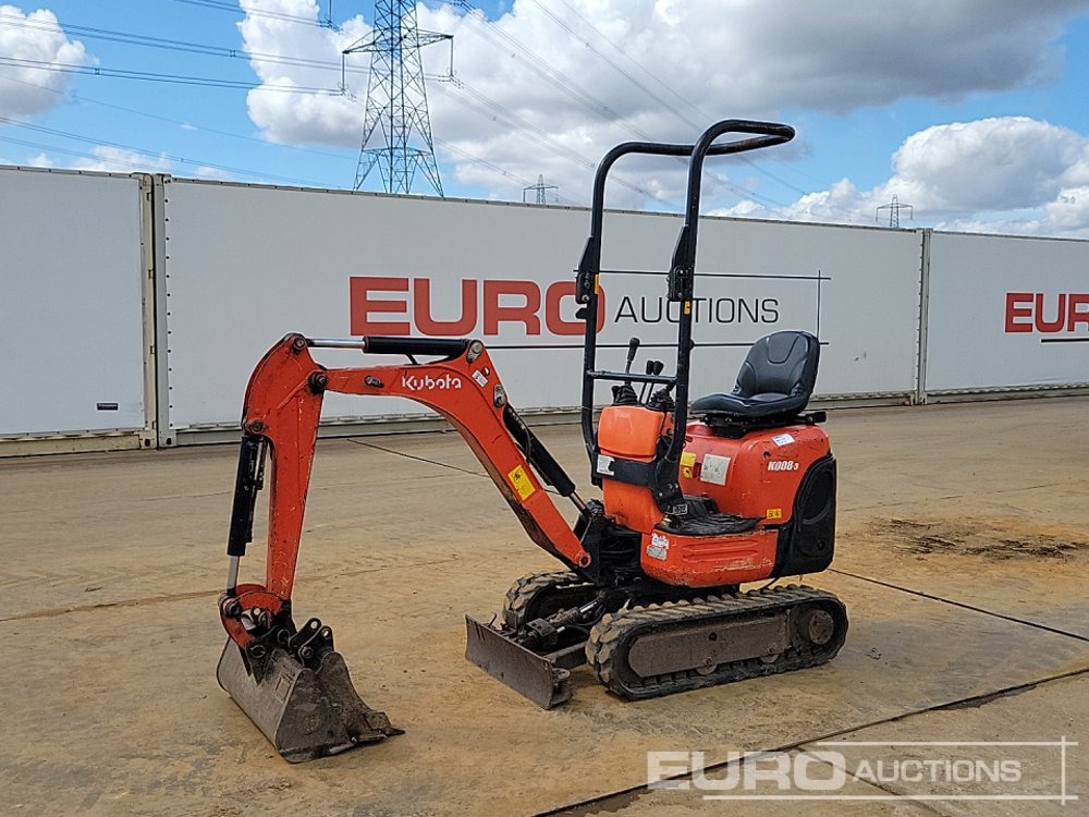 2015 Kubota K008-3 - Miniexcavadora: foto 1 2015 Kubota K008-3 - Miniexcavadora: foto 1