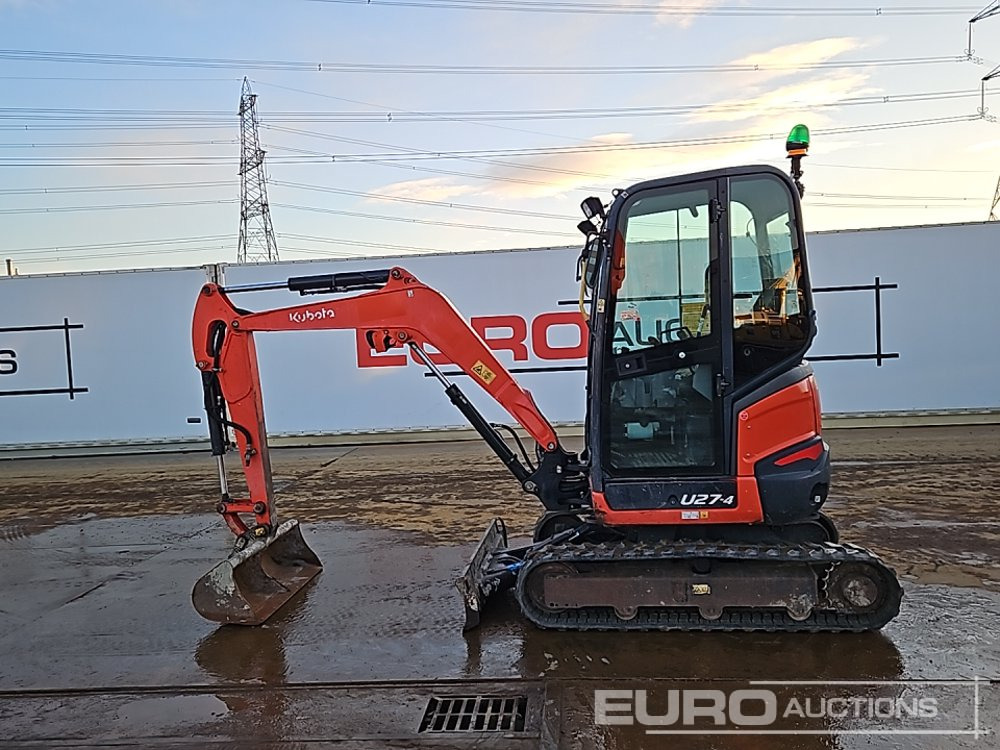 2015 Kubota U27-4 - Miniexcavadora: foto 2 2015 Kubota U27-4 - Miniexcavadora: foto 2