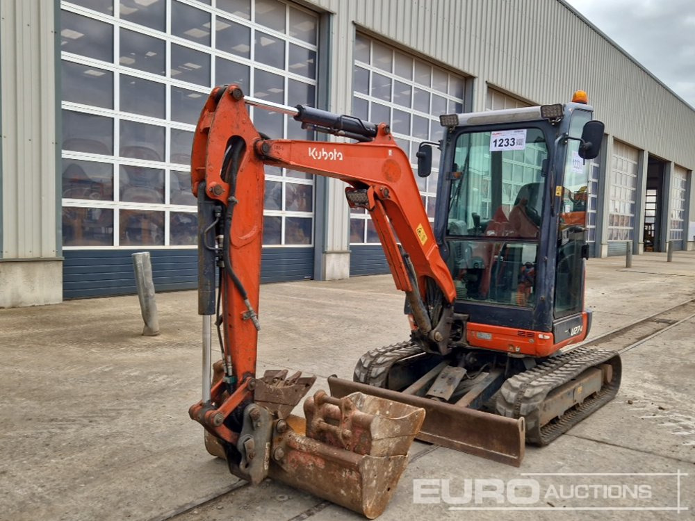 2015 Kubota U27-4 - Miniexcavadora: foto 1 2015 Kubota U27-4 - Miniexcavadora: foto 1