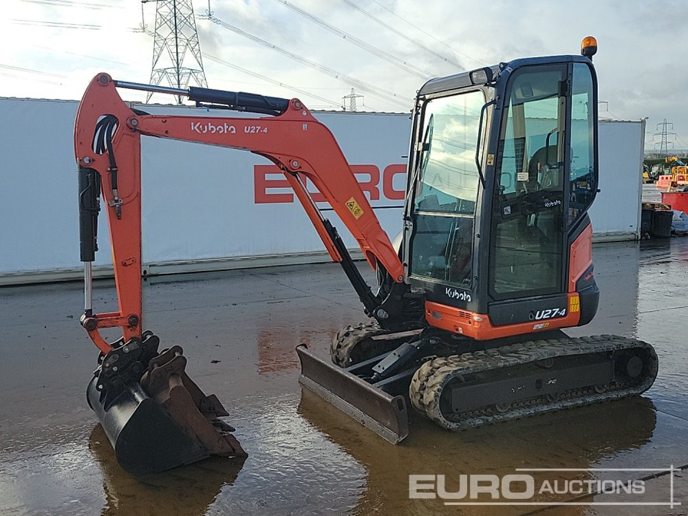 2015 Kubota U27-4 - Miniexcavadora: foto 1 2015 Kubota U27-4 - Miniexcavadora: foto 1