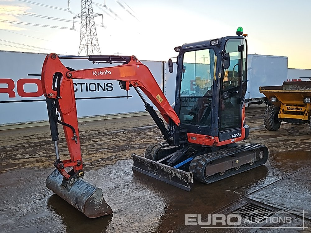 2015 Kubota U27-4 - Miniexcavadora: foto 1 2015 Kubota U27-4 - Miniexcavadora: foto 1