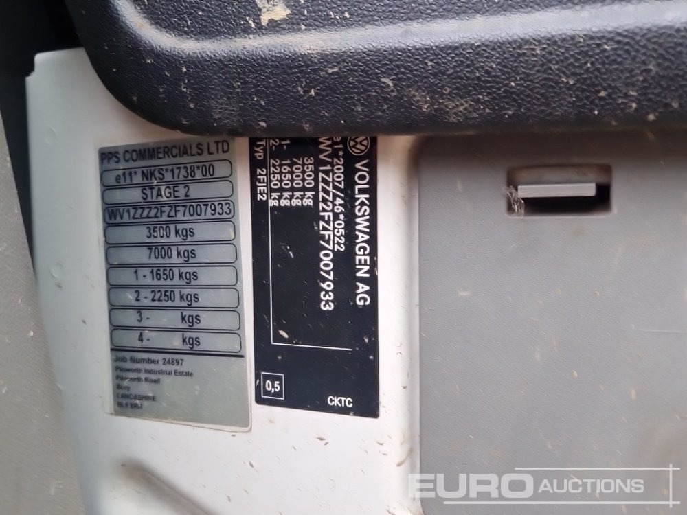 Furgoneta caja abierta 2015 Volkswagen Crafter: foto 35