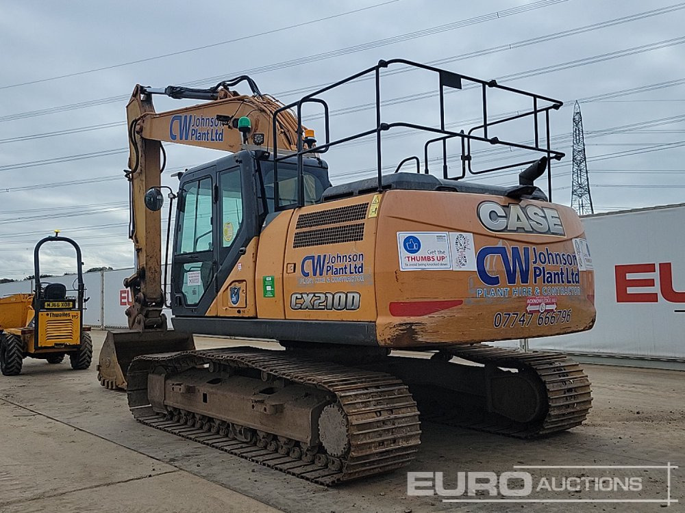 2016 Case CX210D - Excavadora de cadenas: foto 3 2016 Case CX210D - Excavadora de cadenas: foto 3