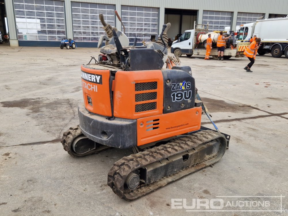 2016 Hitachi ZX19U-5A YR - Miniexcavadora: foto 5 2016 Hitachi ZX19U-5A YR - Miniexcavadora: foto 5
