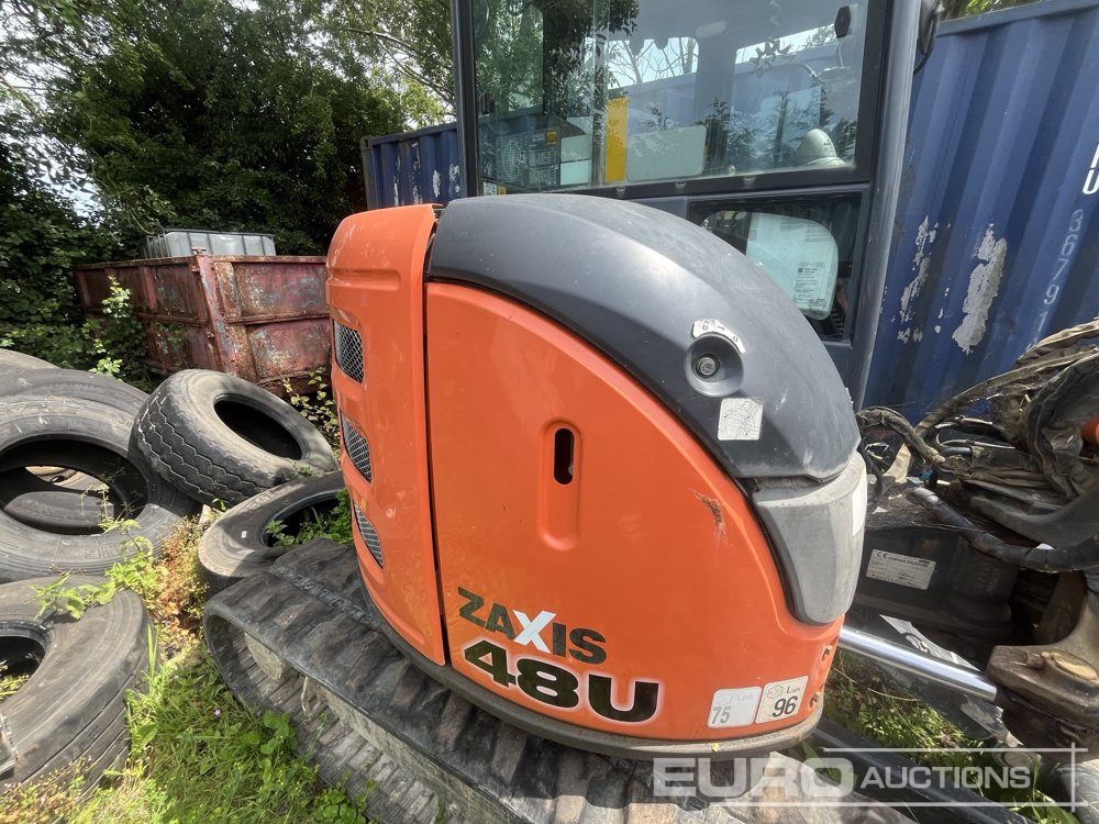 2016 Hitachi ZX48U-5A - Miniexcavadora: foto 4 2016 Hitachi ZX48U-5A - Miniexcavadora: foto 4