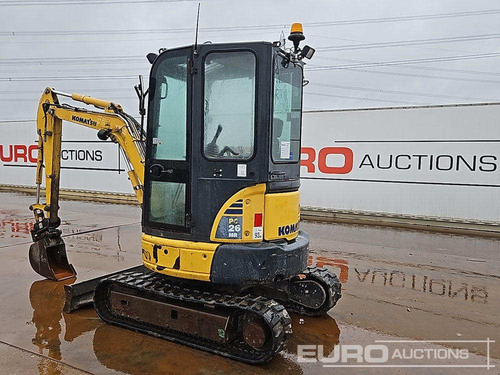 2016 Komatsu PC26MR-3 - Miniexcavadora: foto 3 2016 Komatsu PC26MR-3 - Miniexcavadora: foto 3