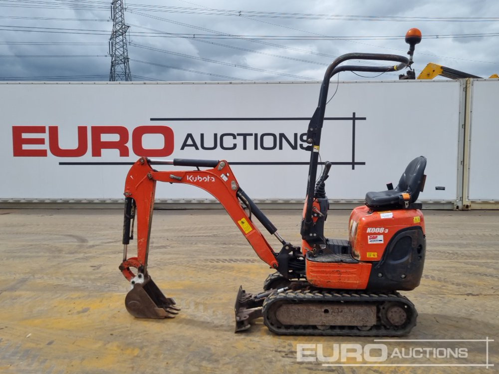 2016 Kubota K008-3 - Miniexcavadora: foto 2 2016 Kubota K008-3 - Miniexcavadora: foto 2