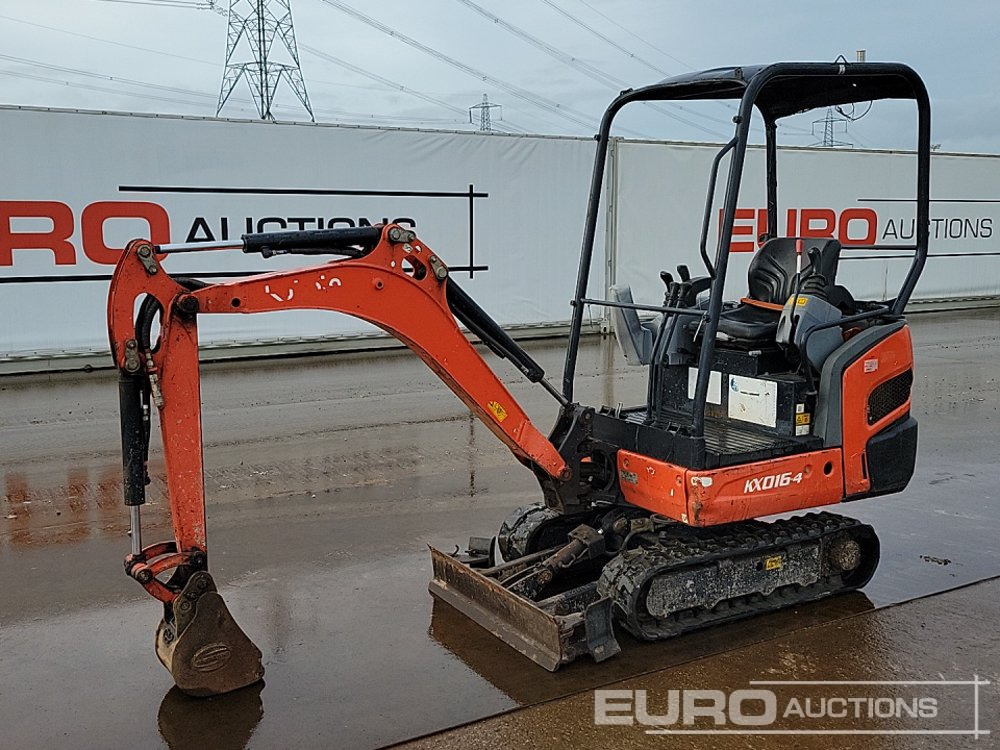 2016 Kubota KX016-4 - Miniexcavadora: foto 1 2016 Kubota KX016-4 - Miniexcavadora: foto 1