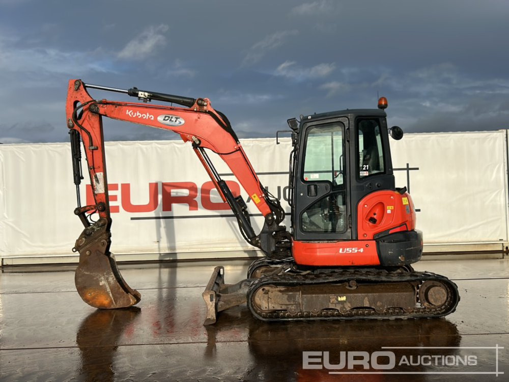 2016 Kubota U55-4 - Miniexcavadora: foto 2 2016 Kubota U55-4 - Miniexcavadora: foto 2