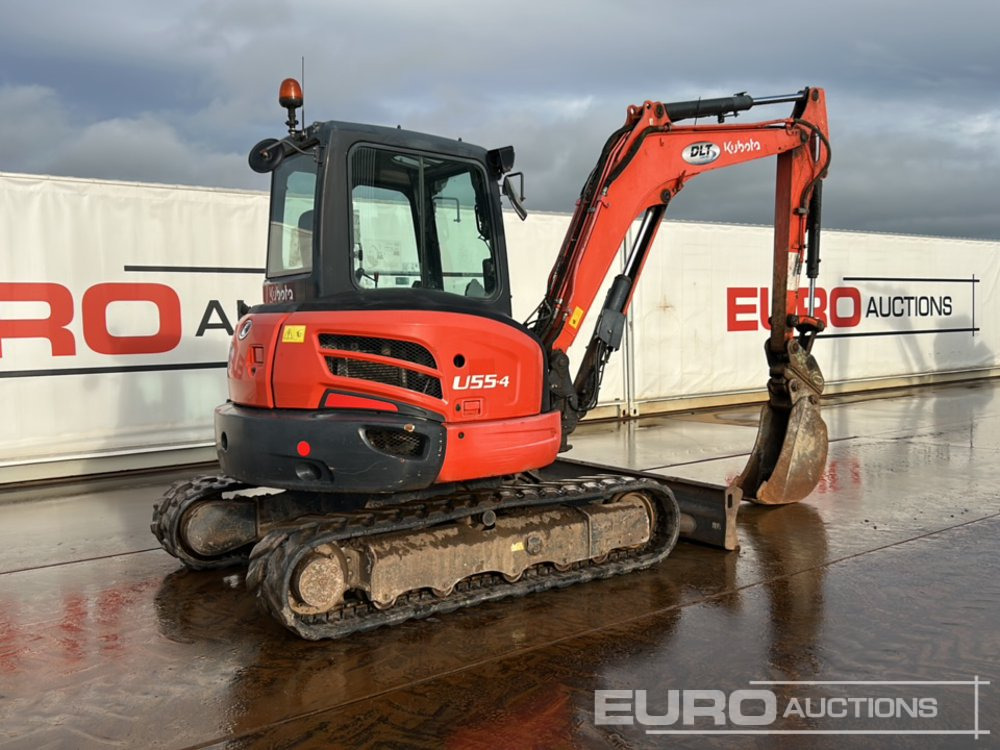 2016 Kubota U55-4 - Miniexcavadora: foto 5 2016 Kubota U55-4 - Miniexcavadora: foto 5