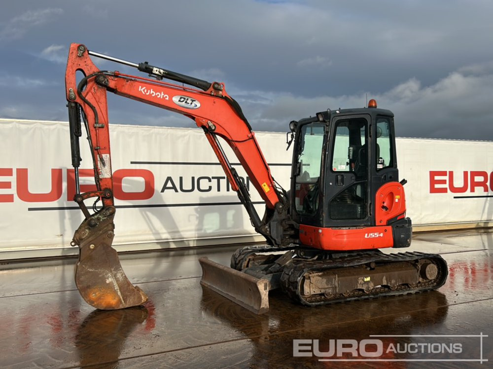2016 Kubota U55-4 - Miniexcavadora: foto 1 2016 Kubota U55-4 - Miniexcavadora: foto 1