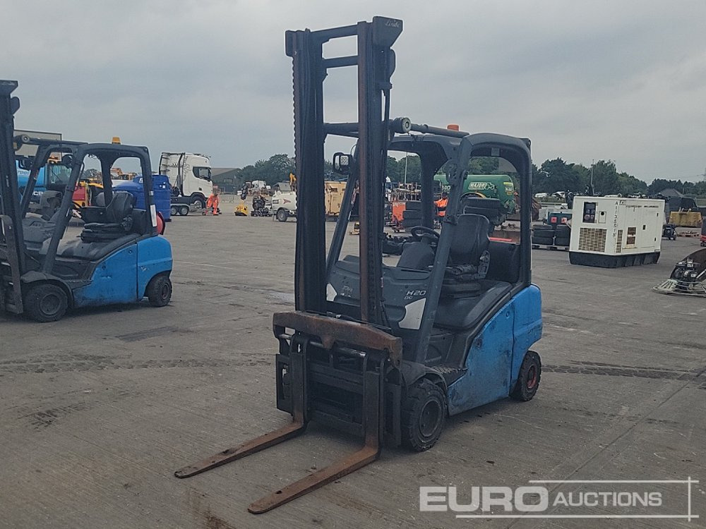 2016 Linde H20T-01 - Carretilla elevadora de gas: foto 1 2016 Linde H20T-01 - Carretilla elevadora de gas: foto 1