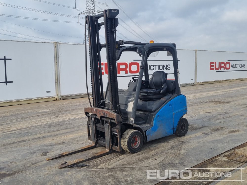 2016 Linde H20T-01 - Carretilla elevadora: foto 1 2016 Linde H20T-01 - Carretilla elevadora: foto 1