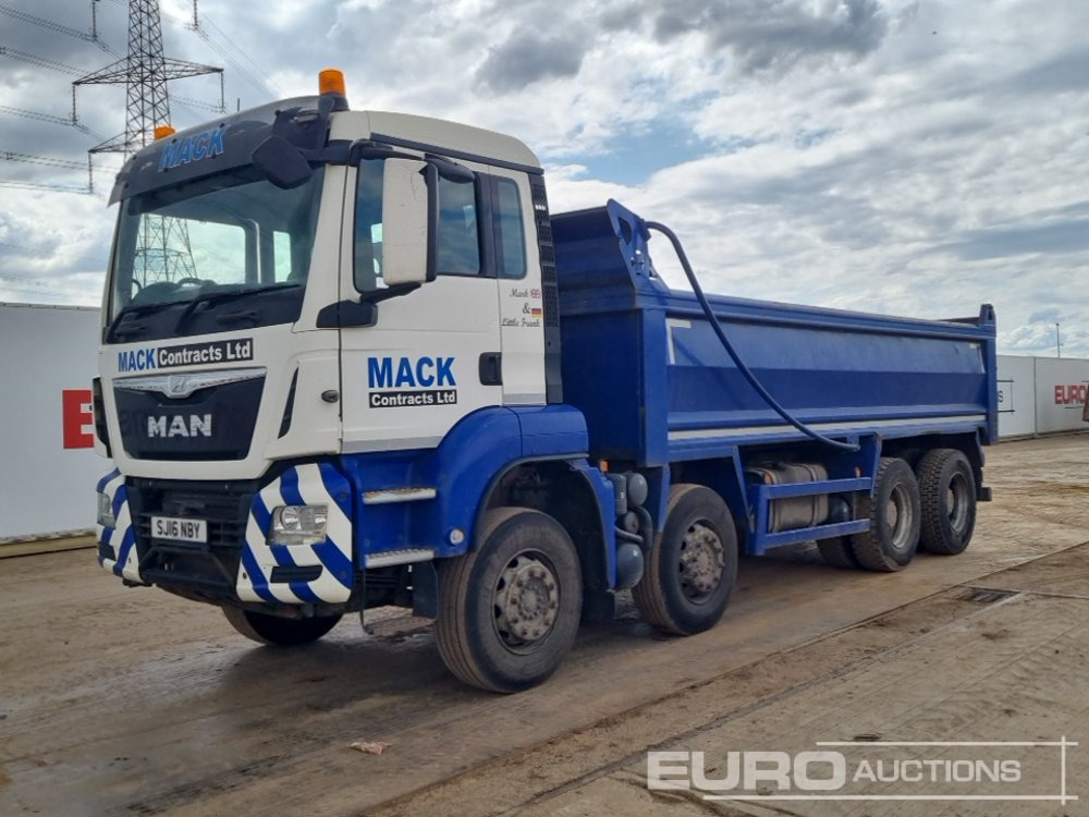 2016 MAN TGS 35.400 - Camión volquete: foto 1 2016 MAN TGS 35.400 - Camión volquete: foto 1