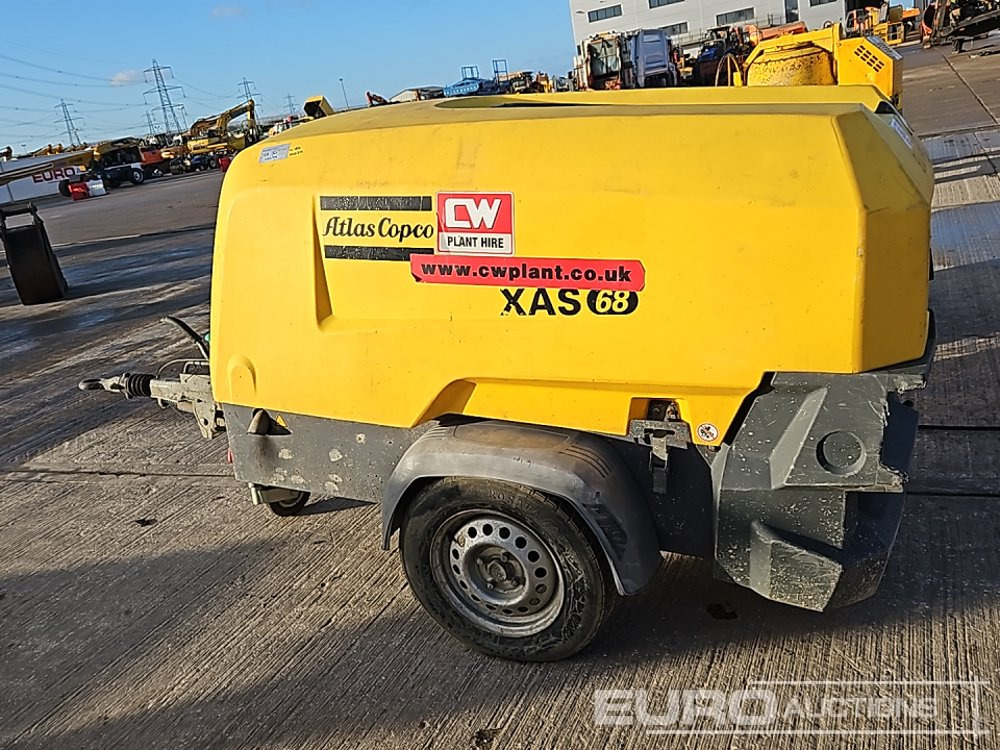2017 Atlas Copco XAS68 - Compresor de aire: foto 4 2017 Atlas Copco XAS68 - Compresor de aire: foto 4