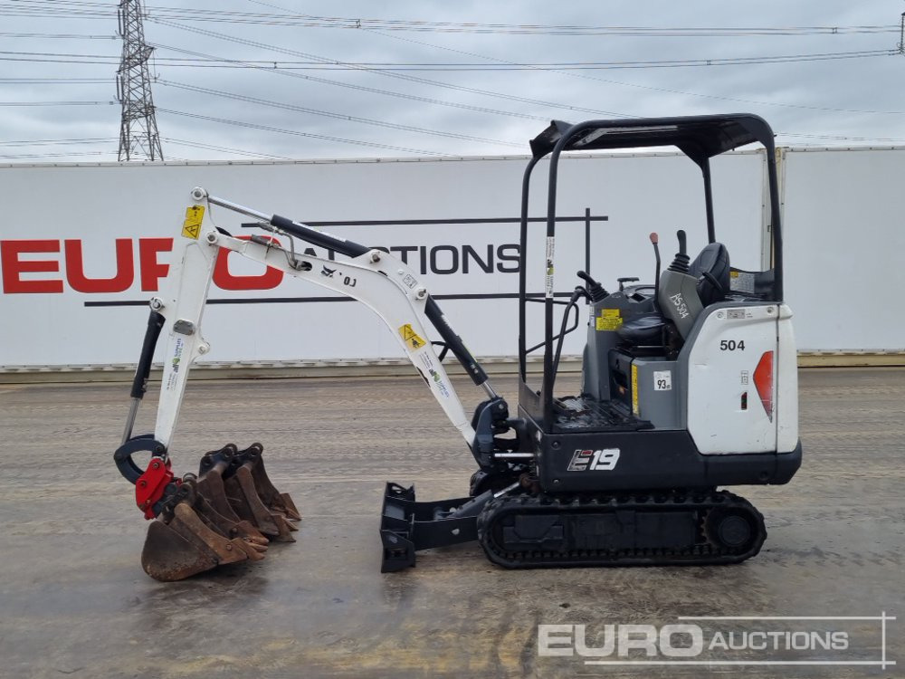 2017 Bobcat E19 - Miniexcavadora: foto 2 2017 Bobcat E19 - Miniexcavadora: foto 2