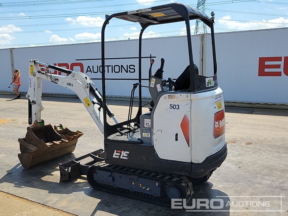 2017 Bobcat E19 - Miniexcavadora: foto 3 2017 Bobcat E19 - Miniexcavadora: foto 3