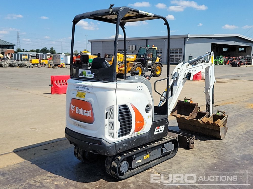 2017 Bobcat E19 - Miniexcavadora: foto 5 2017 Bobcat E19 - Miniexcavadora: foto 5