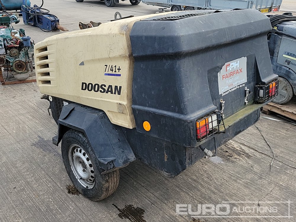 2017 Doosan 741+ - Compresor de aire: foto 3 2017 Doosan 741+ - Compresor de aire: foto 3